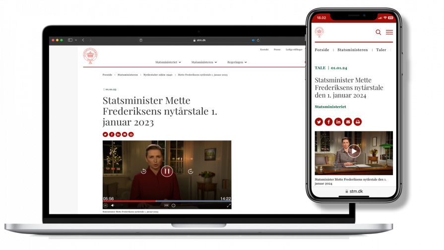 Case Statsmnisteriet Sk�rme og iPhone