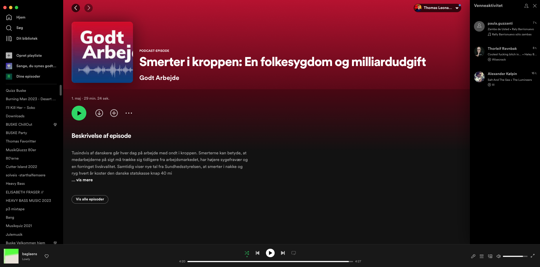 Spotify podcast NFA