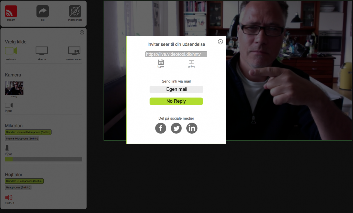 Livestreaming- VideoTool LIVE
